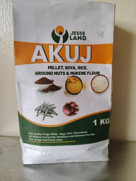 Akuj Millet, Soya, Rice, Groundnuts & Mukene Flour 1kg