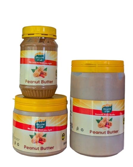 Yellow Star Peanut Buter