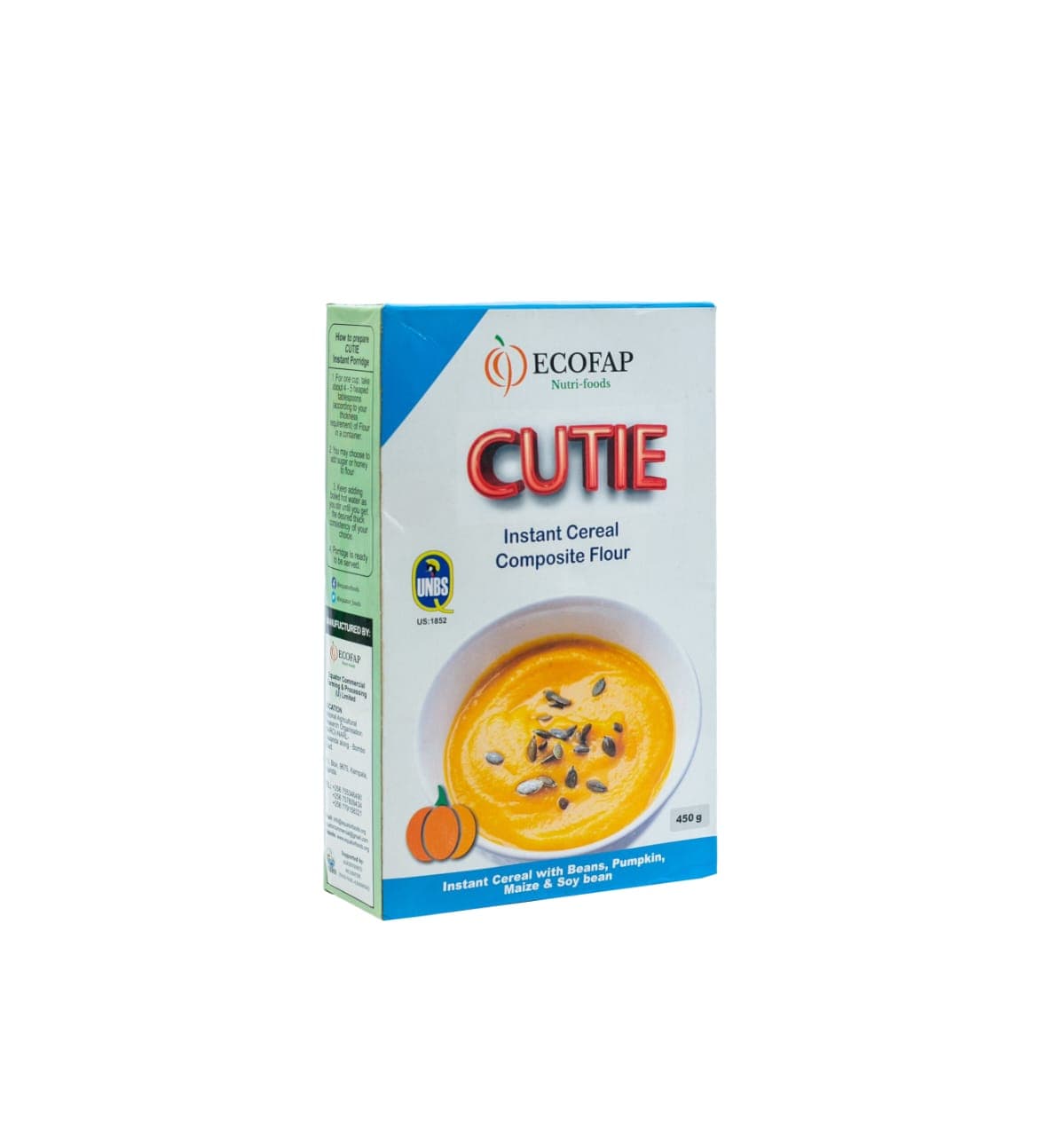 Instant Cereal Composite Flour