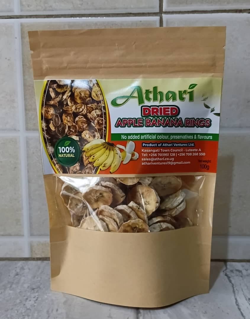 Dried Apple Banana Rings 100g
