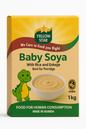 Yellow star Baby Soya with rice and enkejje