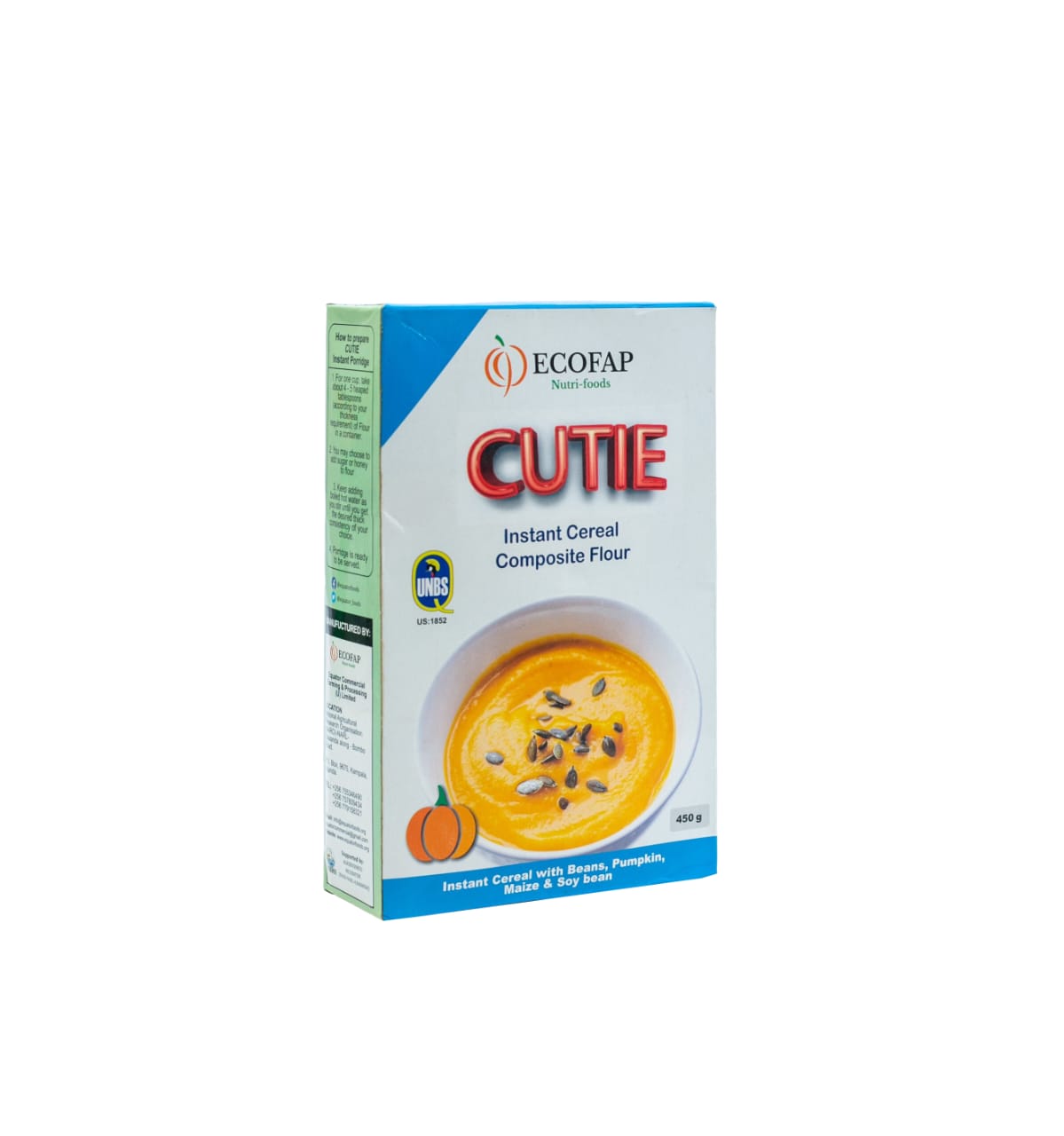 Instant Cereal Composite Flour