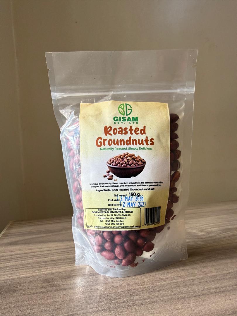 GISAM Roasted Groundnuts 150g by Gisam