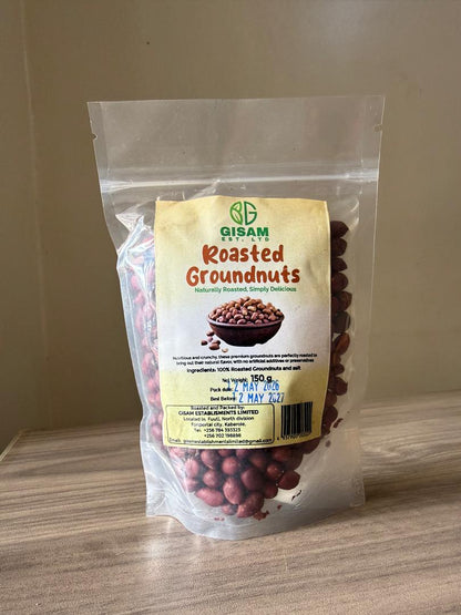 GISAM Roasted Groundnuts 150g by Gisam