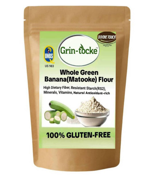 Grin-tocke Whole Green Banana (Matooke) Flour